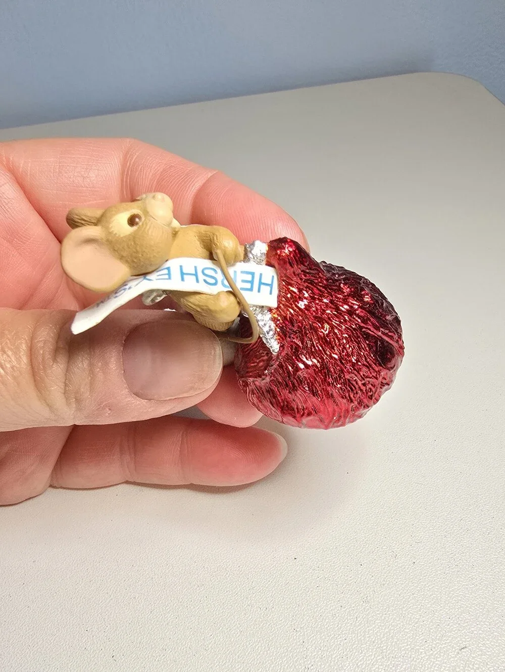 Hallmark Keepsake 1998 Sweet Treat Mice Hershey Kiss Christmas Ornament No Box